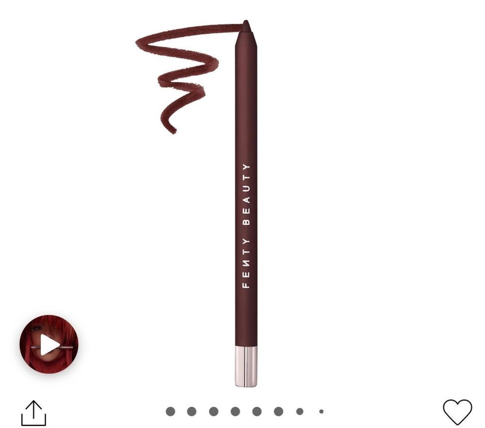 NEW FENTY lip liner trace’d out - just has damaged outside but never used!